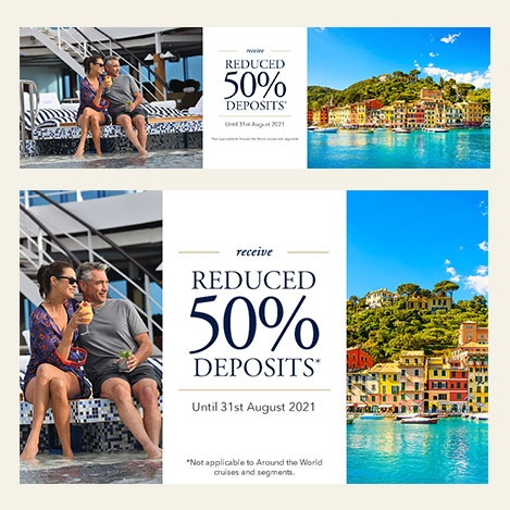 50% off Deposits