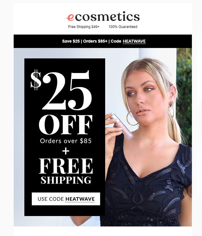 eCosmetics – Email Design